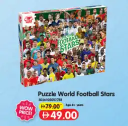 Union Coop Puzzle World Football Stars offer