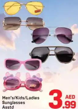 Day To Day Men's/Kids/Ladies Sunglasses Asstd offer