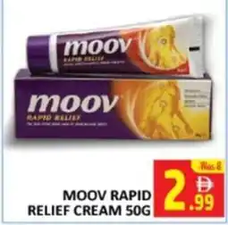 Al Kabayel Moov rapid relief cream offer