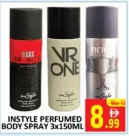 Al Kabayel Instyle perfumed body spray offer