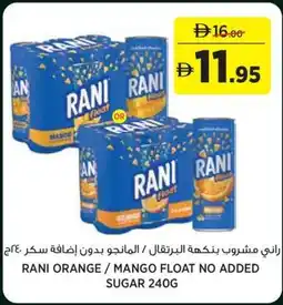 Géant Rani orange / mango float no added sugar offer