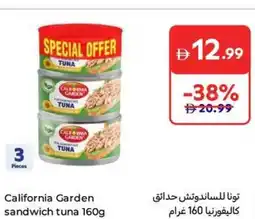 Carrefour California Garden sandwich tuna offer