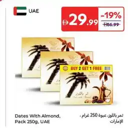 Carrefour Dates With Almond offer