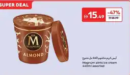 Carrefour Magnum pints ice cream assorted offer