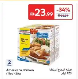 Carrefour Americana chicken fillet offer