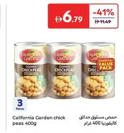 Carrefour California Garden chick peas offer