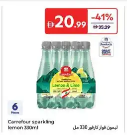 Carrefour Carrefour sparkling lemon offer