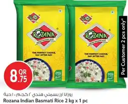 Safari Hypermarket Rozana Indian Basmati Rice offer