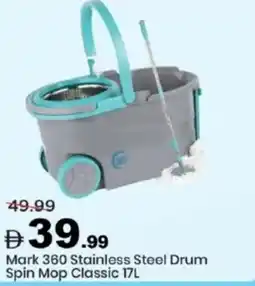 Mark & Save Mark 360 Stainless Steel Drum Spin Mop Classic offer
