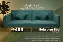 Nesto Sofa cum Bed asstd. offer