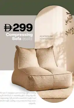 Nesto Compressing Sofa asstd. offer