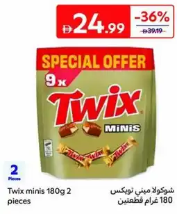 Carrefour Twix minis offer