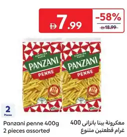 Carrefour Panzani penne offer