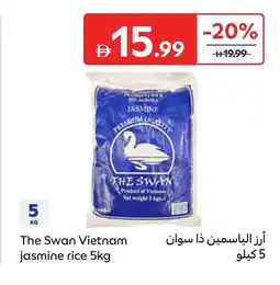 Carrefour The swan vietnam jasmine rice offer