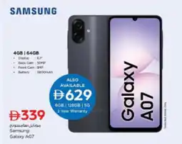 Nesto Samsung Galaxy A07 offer