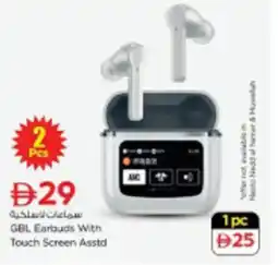 Nesto GBL Earbuds With Touch Screen Asstd offer