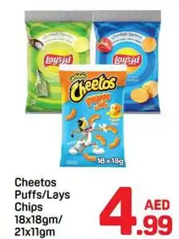 Day To Day Cheetos Puffs/Lays Chips offer