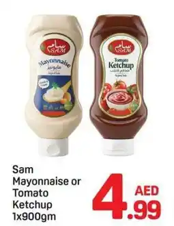 Day To Day Sam Mayonnaise or Tomato Ketchup offer