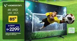 Mark & Save Videocon QLED 4k Smart Google TV offer