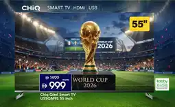 Mark & Save Chiq Qled Smart TV U55QM9S offer