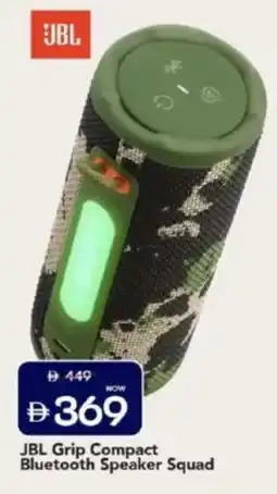 Mark & Save JBL Grip Compact Bluetooth Speaker Squad offer