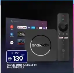 Mark & Save Trands UHD Android TV Box TVB6271 offer