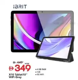 Mark & Save ¡brit X10 Tablet 10 WiFi Grey offer