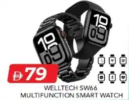 Mark & Save Welltech SW66 multifunction smart watch offer