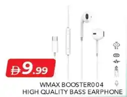 Mark & Save Wmax booster004 high quality bass earphone offer