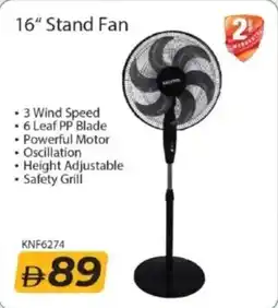 Mark & Save 16 Stand Fan KNF6274 offer