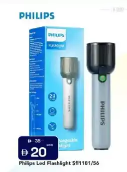 Mark & Save Philips LED Flashlight SFL1181/56 offer