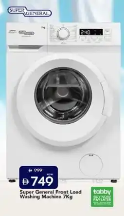 Mark & Save Super general front load washing machine offer