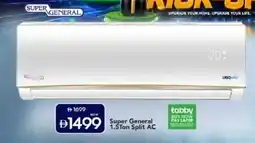 Mark & Save Super General 1.5Ton Split AC offer
