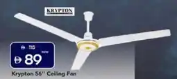 Mark & Save Krypton Ceiling Fan offer