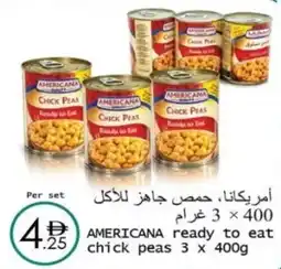 Wear Mart Americana ready to eat chick peas offer