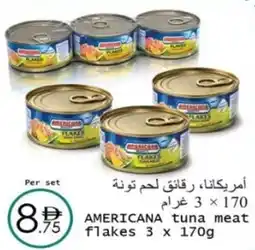Wear Mart Americana tuna meat flakes offer