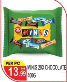 Dream Land Center Minis 20x chocolate offer