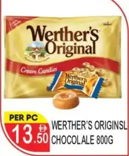 Dream Land Center Werther's original chocolale offer