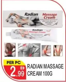 Dream Land Center Radian Massage Cream offer