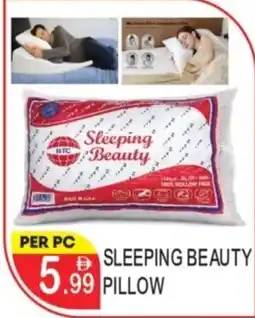 Dream Land Center Sleeping beauty pillow offer