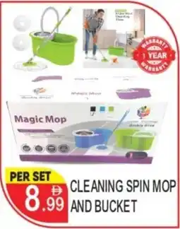 Dream Land Center Cleaning spin mop and bucket offer