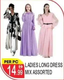 Dream Land Center Ladies long dress mix assorted offer