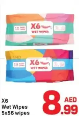 Day To Day X6 Wet Wipes offer