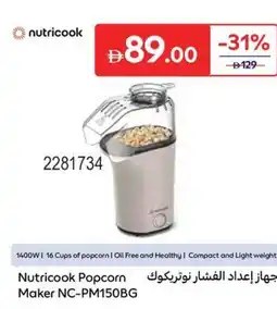 Carrefour Nutricook Popcorn Maker NC-PM150BG offer
