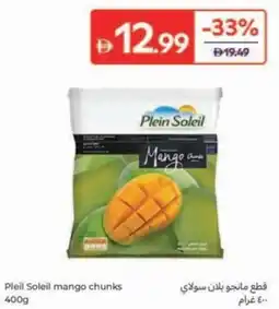 Carrefour Pleil Soleil mango chunks offer