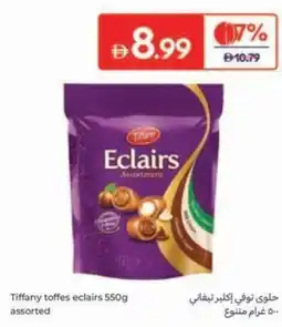 Carrefour Tiffany toffes eclairs offer