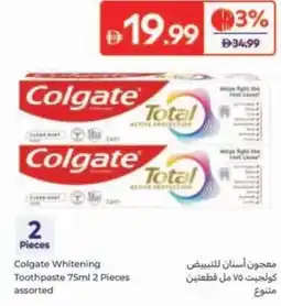 Carrefour Colgate Whitening Toothpaste offer
