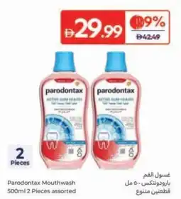Carrefour Parodontax Mouthwash offer