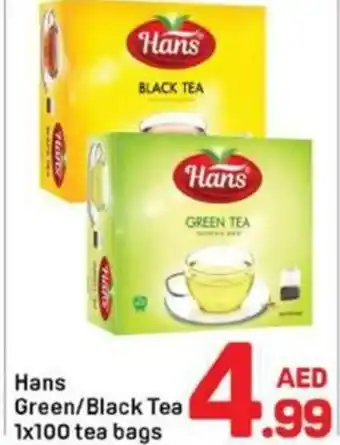Day To Day Hans Green/Black Tea offer
