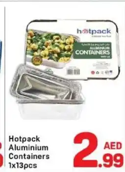 Day To Day Hotpack aluminium containers offer
